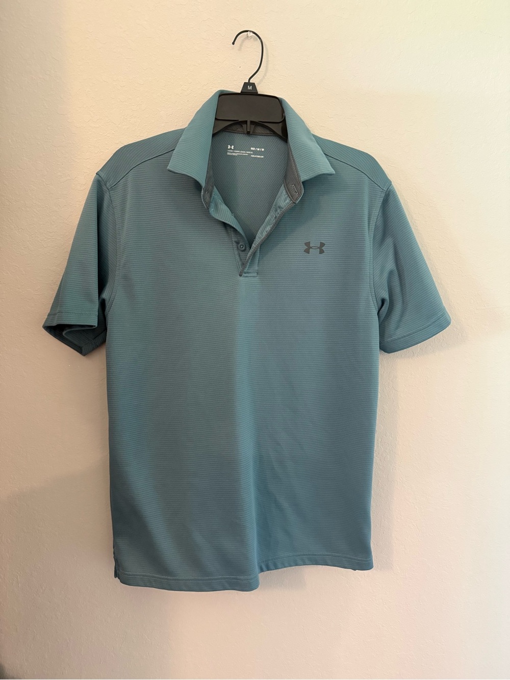 Under Armour Men’s Teal Athletic Polo